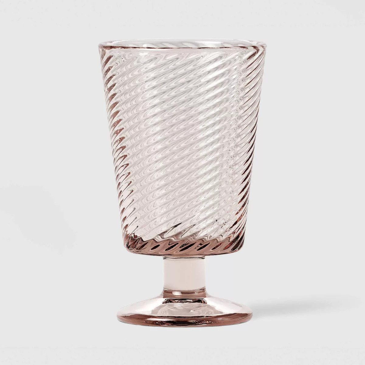 8.1 fl oz Swirl Petal Wine Glass Pink - Threshold™ | Target