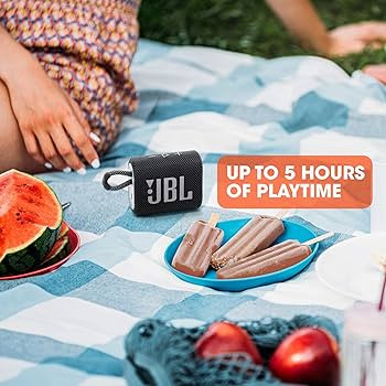 JBL Go 3 - Portable Mini Bluetooth Speaker, big audio and punchy bass, IP67 waterproof and dustpr... | Amazon (US)
