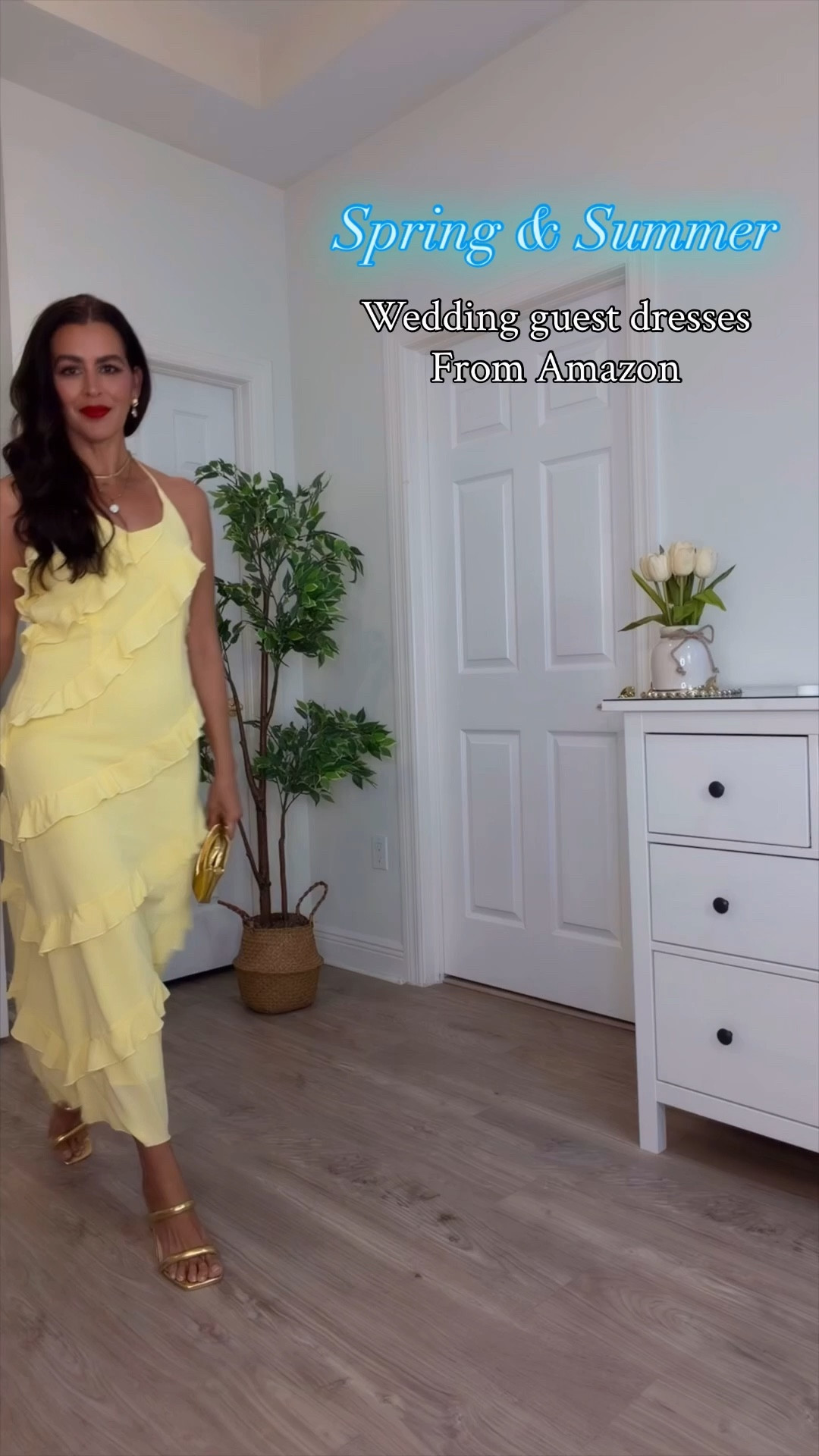 Size s in all dresses. 
Lipstick the mvp.
Shies are tts. 

#LTKU #LTKSpringSale #LTKWedding