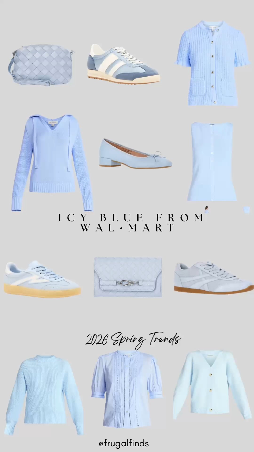 Icy Blue fo Spring 2026–all from Wal-Mart!

#LTKootd #LTKSaleAlert #LTKSeasonal