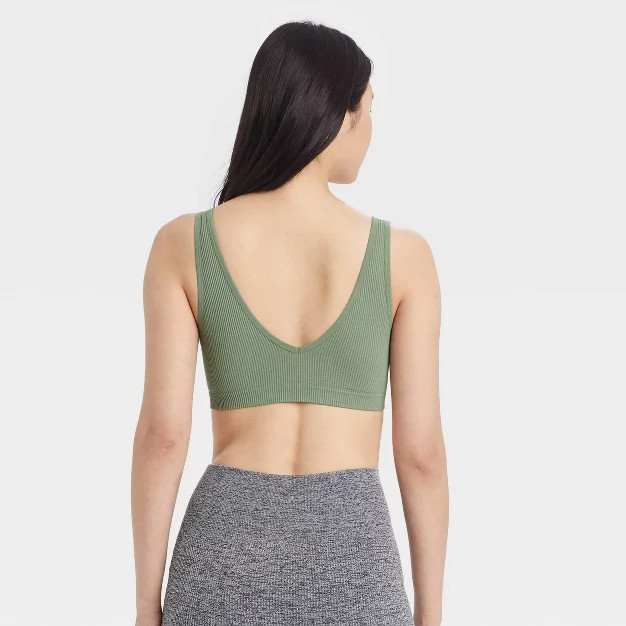 Women's Reversible Ribbed Bralette - Colsie™ | Target