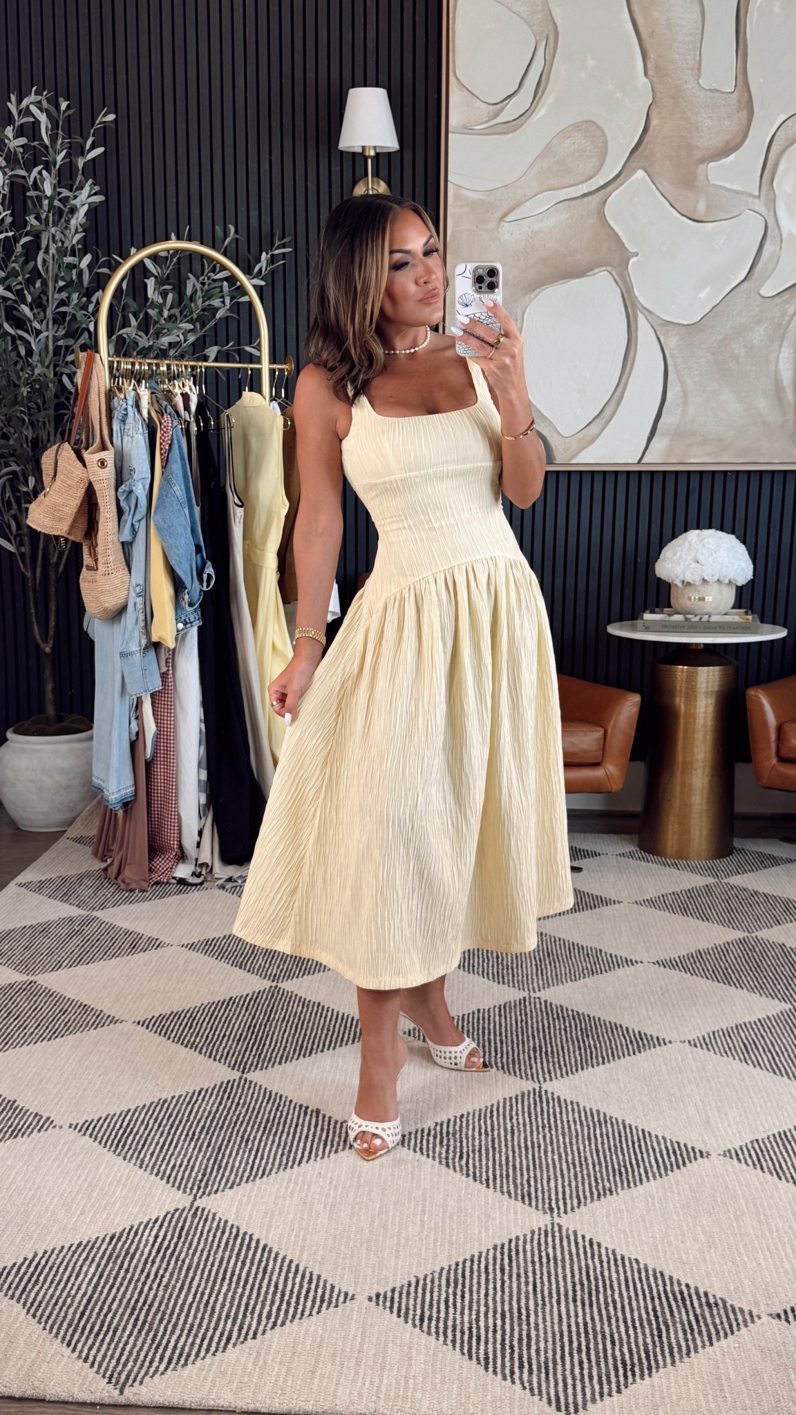 Love this dress. 

In a small 