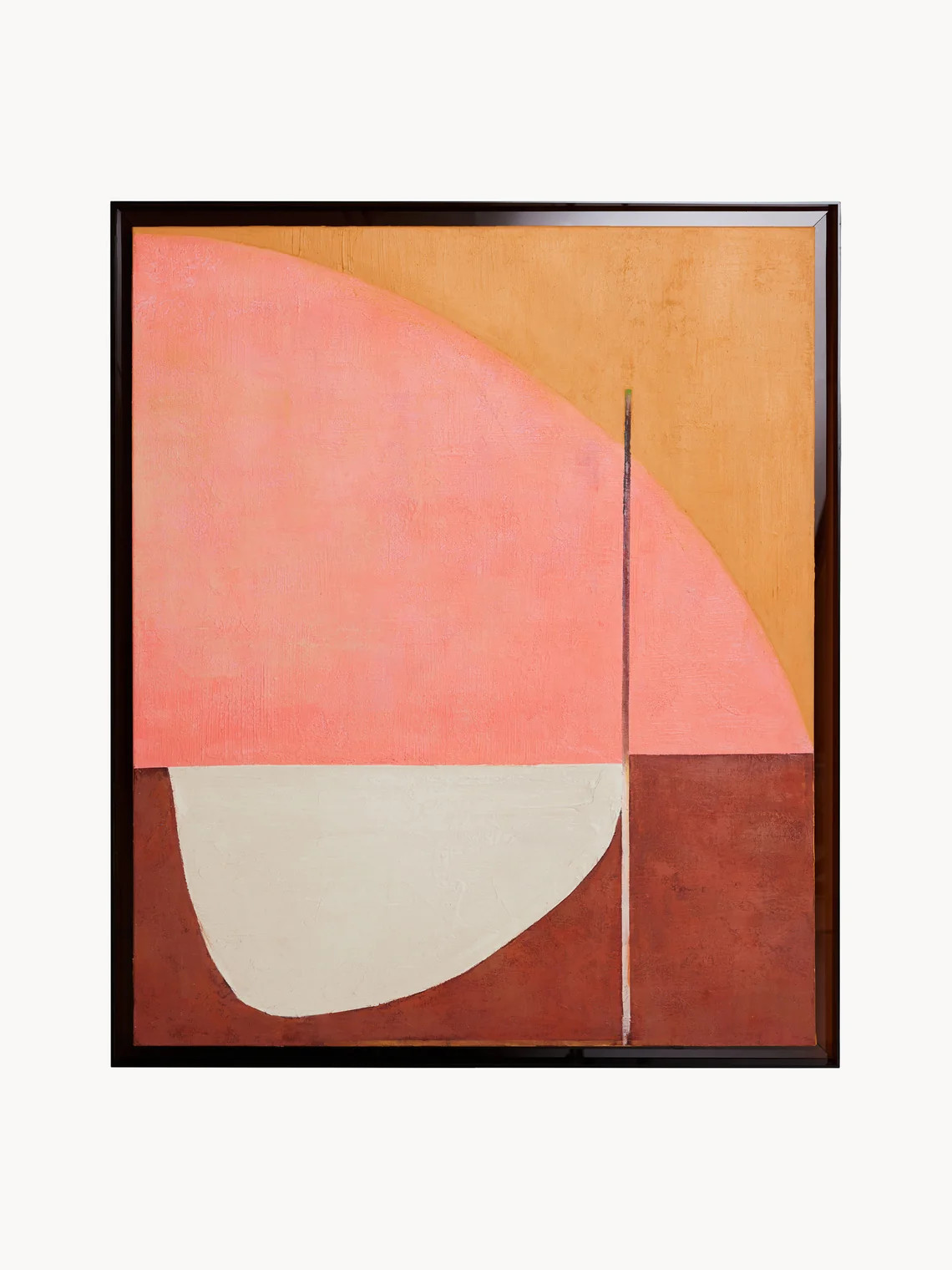 Gerahmtes, handgemaltes Leinwandbild Roseate Hues | Westwing EU