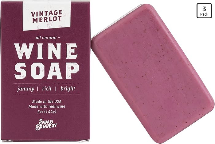 Swag Brewery Vintage Merlot WINE SOAP | Great Gift for Women, Birthdays, Wives, Men, and All Wine... | Amazon (US)