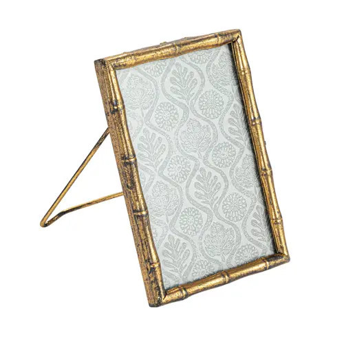 Storied Home Metal Wood Style Photo Frame in Gold at Nordstrom | Nordstrom