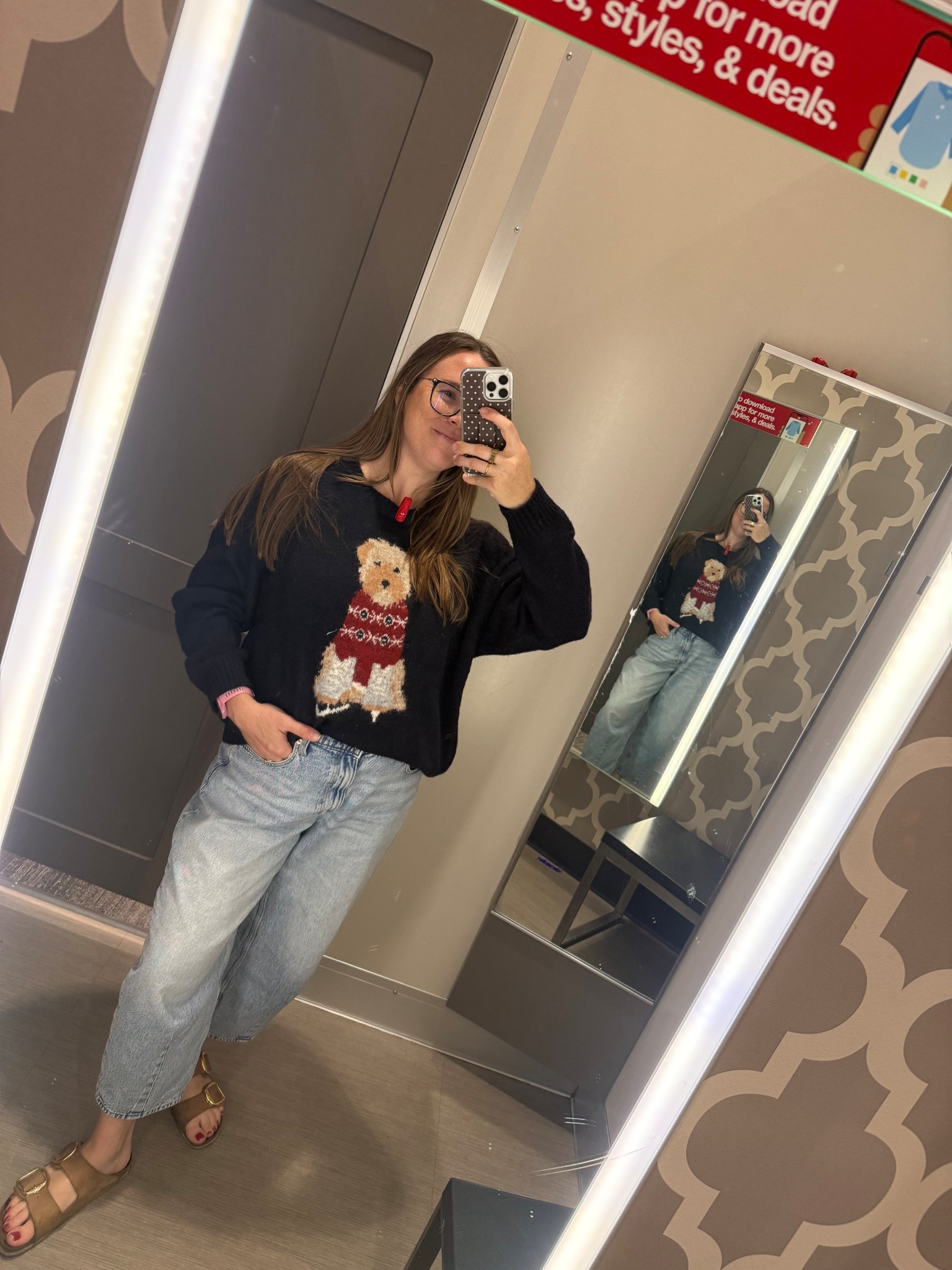 Bear and dog winter sweater 

#LTKFindsUnder50 #LTKSeasonal #LTKHoliday