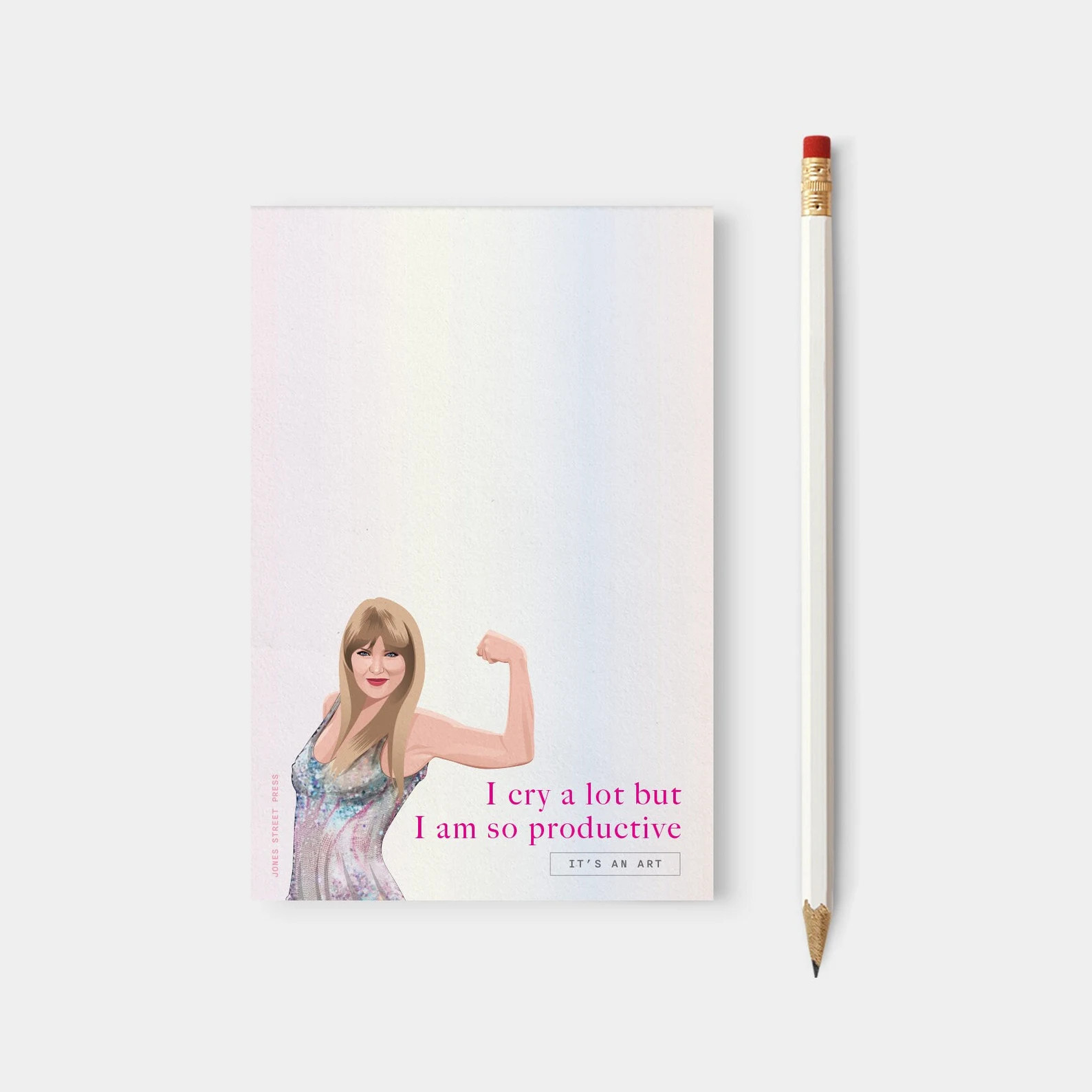 Swifty Inspired I Cry a Lot Notepad - 4x6, 50 unlined sheets - Task Pad, To Do List, Gift for fan | Etsy (US)