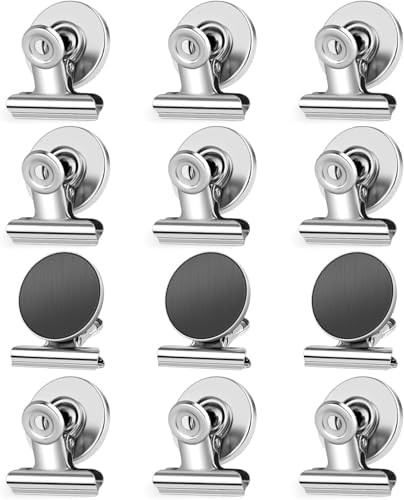 Grtard 12pack Fridge Magnets Refrigerator Magnets Magnetic Clips Heavy Duty Detailed List Display... | Amazon (US)