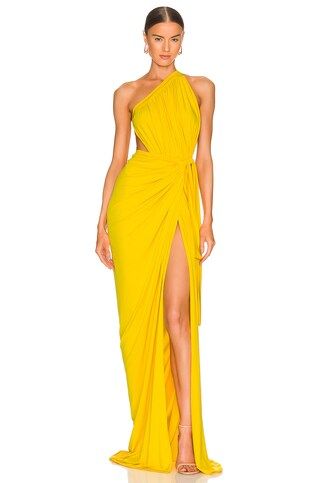 J.Angelique Disa Gown in Yellow from Revolve.com | Revolve Clothing (Global)