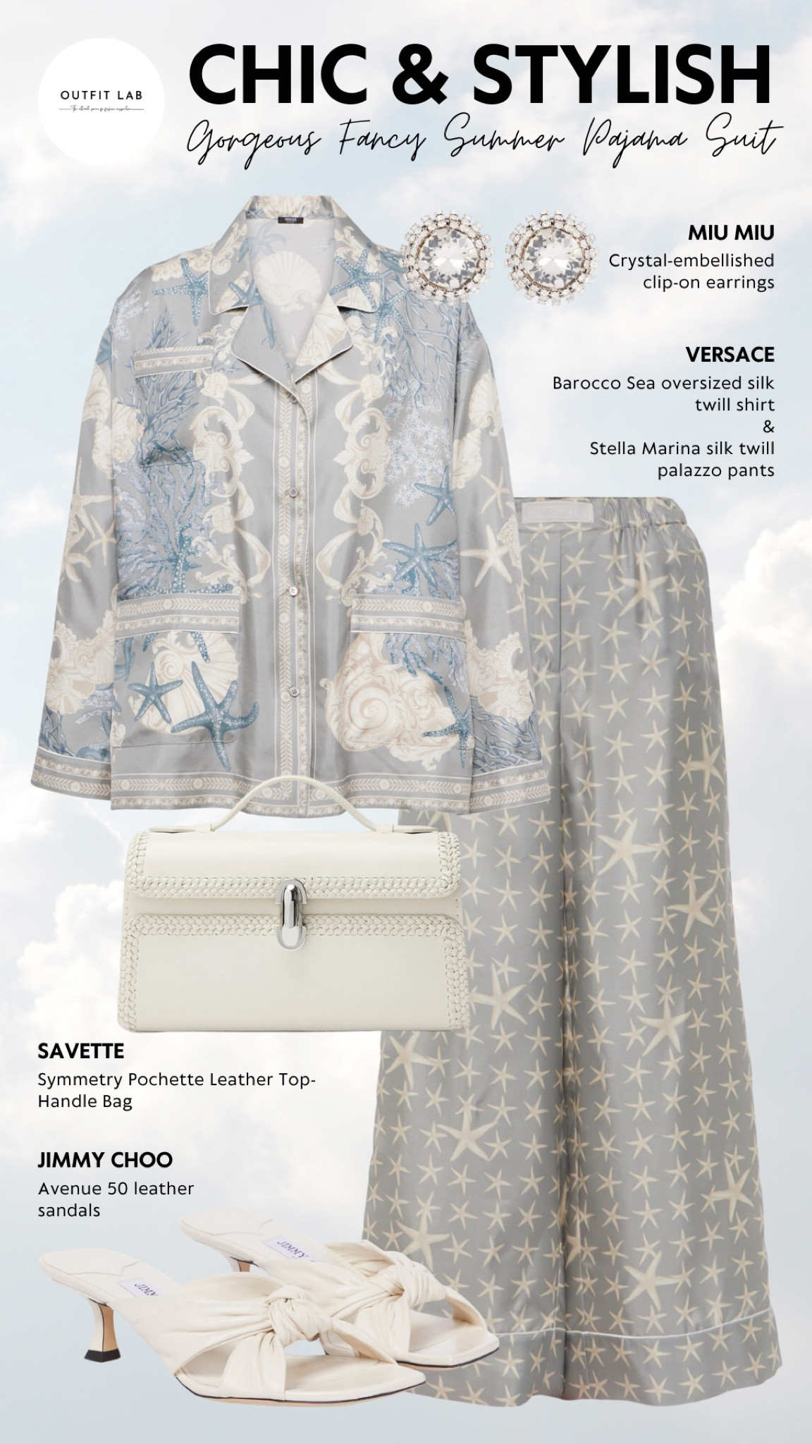 Gorgeous Fancy Summer Pajama Suit – Chic & Stylish – Shop Now!

Step into summer with this gorgeous fancy pajama suit. Featuring a luxurious Versace shirt and pants set for a relaxed yet stylish look. Pair it with chic Jimmy Choo sandals and a sleek Savette bag. Complete the ensemble with dazzling Miu Miu earrings. Perfect for any summer occasion, this outfit ensures you stay effortlessly elegant and on-trend. Shop now to elevate your wardrobe with this stunning pajama suit!

#LTKSeasonal #LTKStyleTip #LTKU