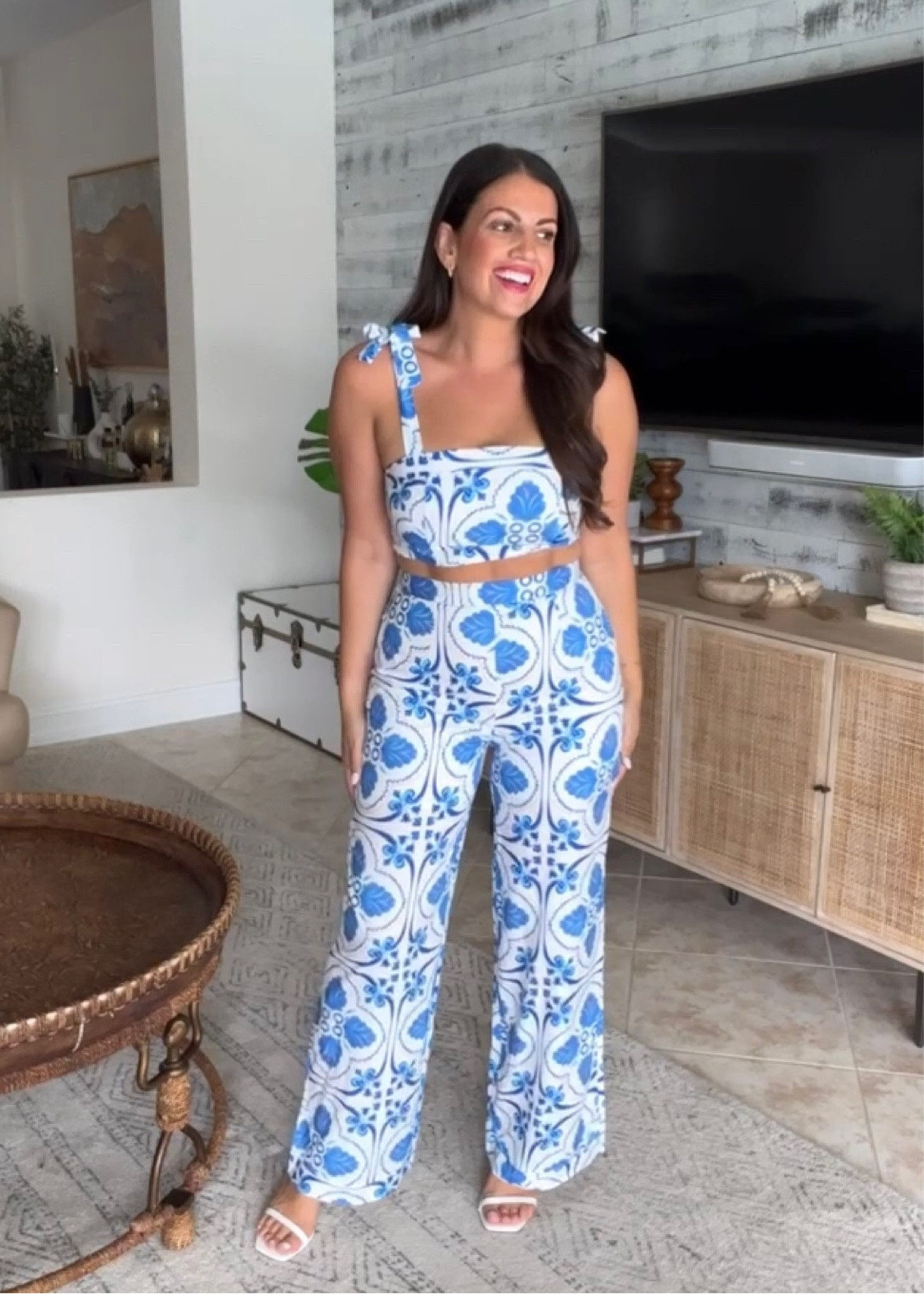 The cutest two piece Amazon set. Size up one size! Wearing a large. 

Amazon fashion, two piece set, vacation outfit 

#LTKunder50 #LTKtravel #LTKstyletip