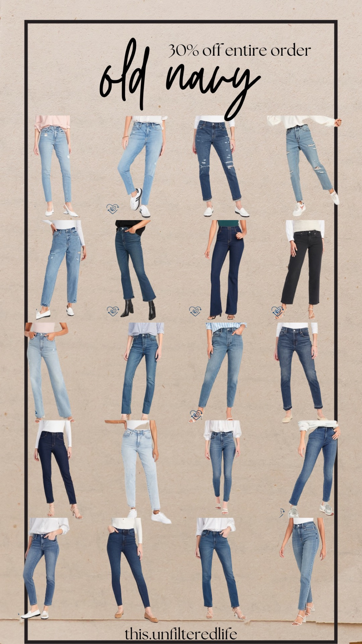 30% off entire order at old navy

Fall stackers / fall outfits / fall jackets / straight jeans / mom jeans / old navy / old navy sale / toddler outfits / toddler boy / toddler girl / affordable style / fall dresses / wedding guest dresses 

#LTKsalealert #LTKcurves #LTKSeasonal
