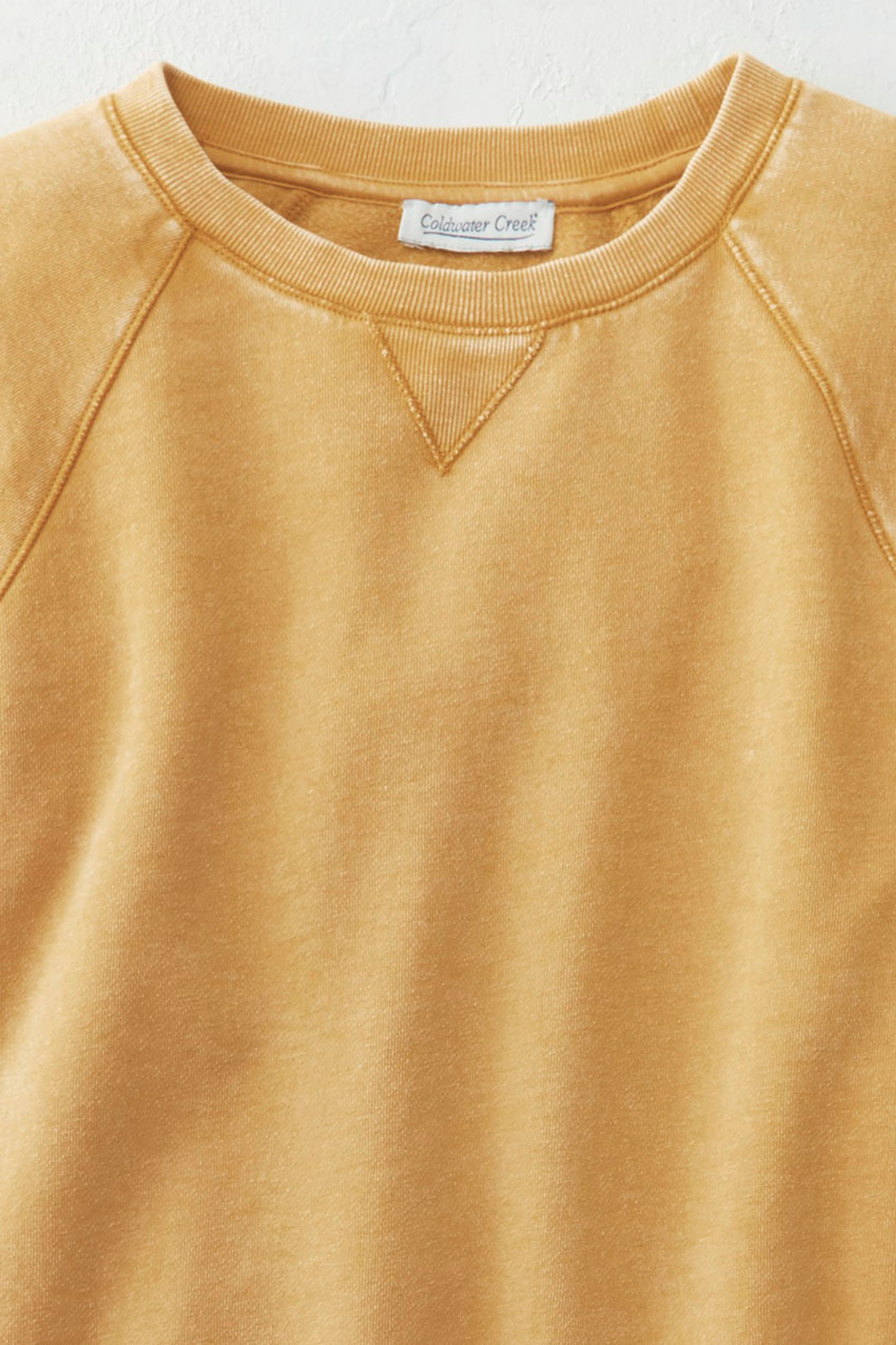 Colorwash Long Tunic Sweatshirt | Coldwater Creek