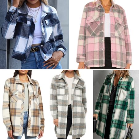 Plaid shackets 

#LTKSeasonal #LTKstyletip