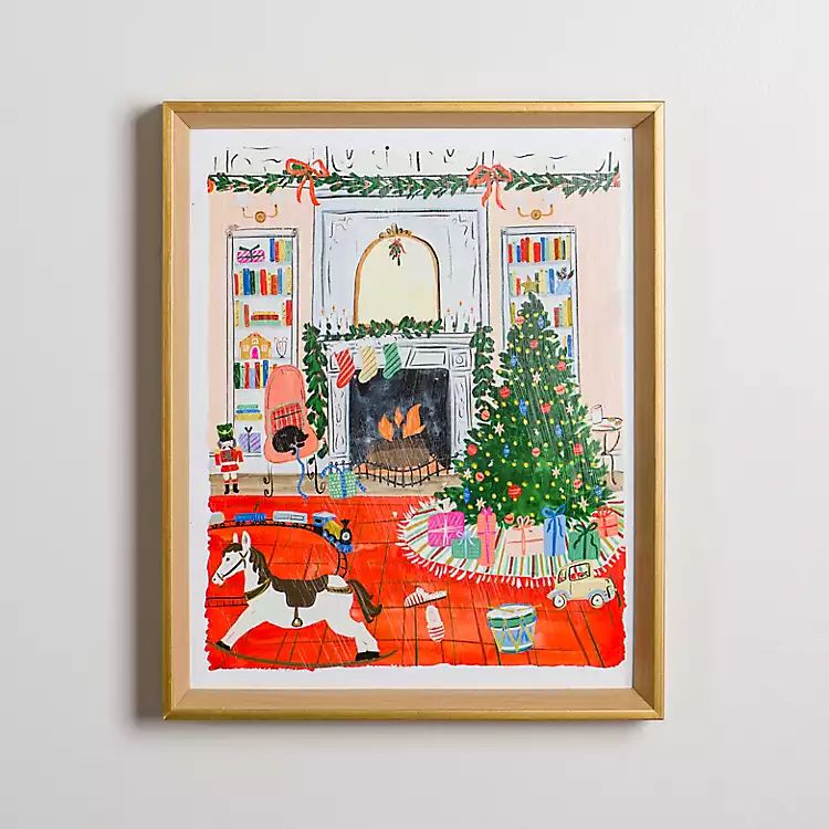 Nostalgic Christmas Home Framed Art Print | Kirkland's Home