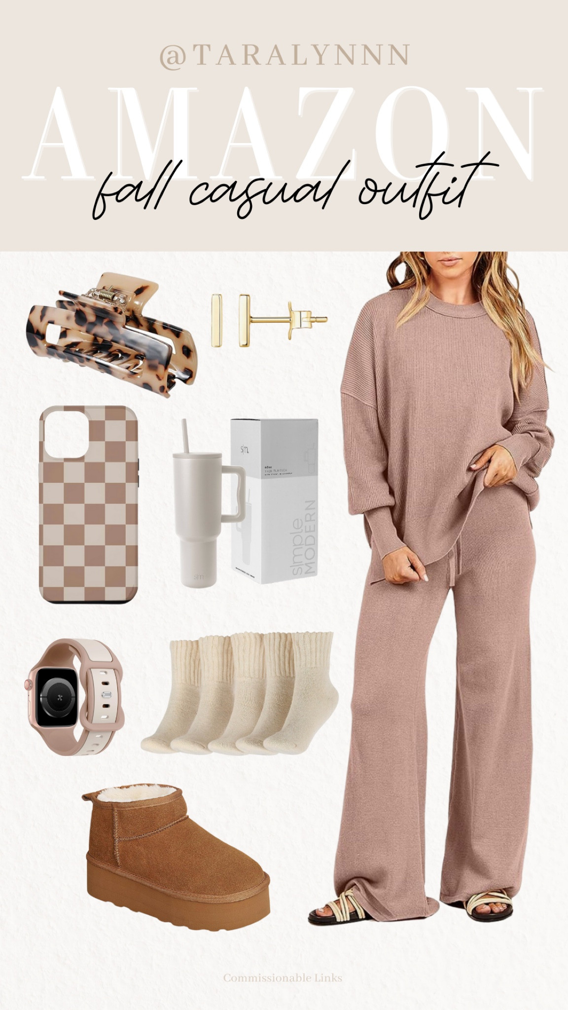 Amazon Fall Casual Outfit Idea

#amazon #falloutfit #outfitidea #casualoutfit #amazonfind #traveloutfit #fallootd #fall #fallfashion #sweatshirt #leggings #amazonoutfit #sunglasses #bag #hat #sneakers #reebok #jewelry #outfitinspo #matchingset #founditonamazon

#LTKunder50 

#LTKSeasonal #LTKstyletip