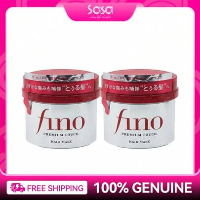 Fino Premium Touch Hair Mask Set 2pcs | SHEIN