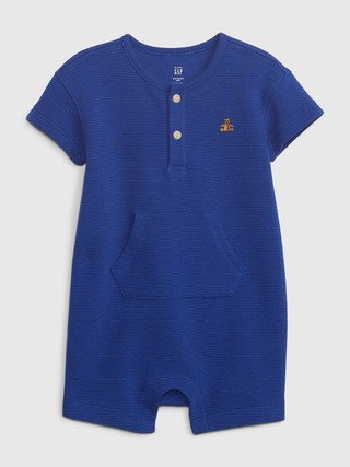 Baby Henley Shorty One-Piece | Gap (US)