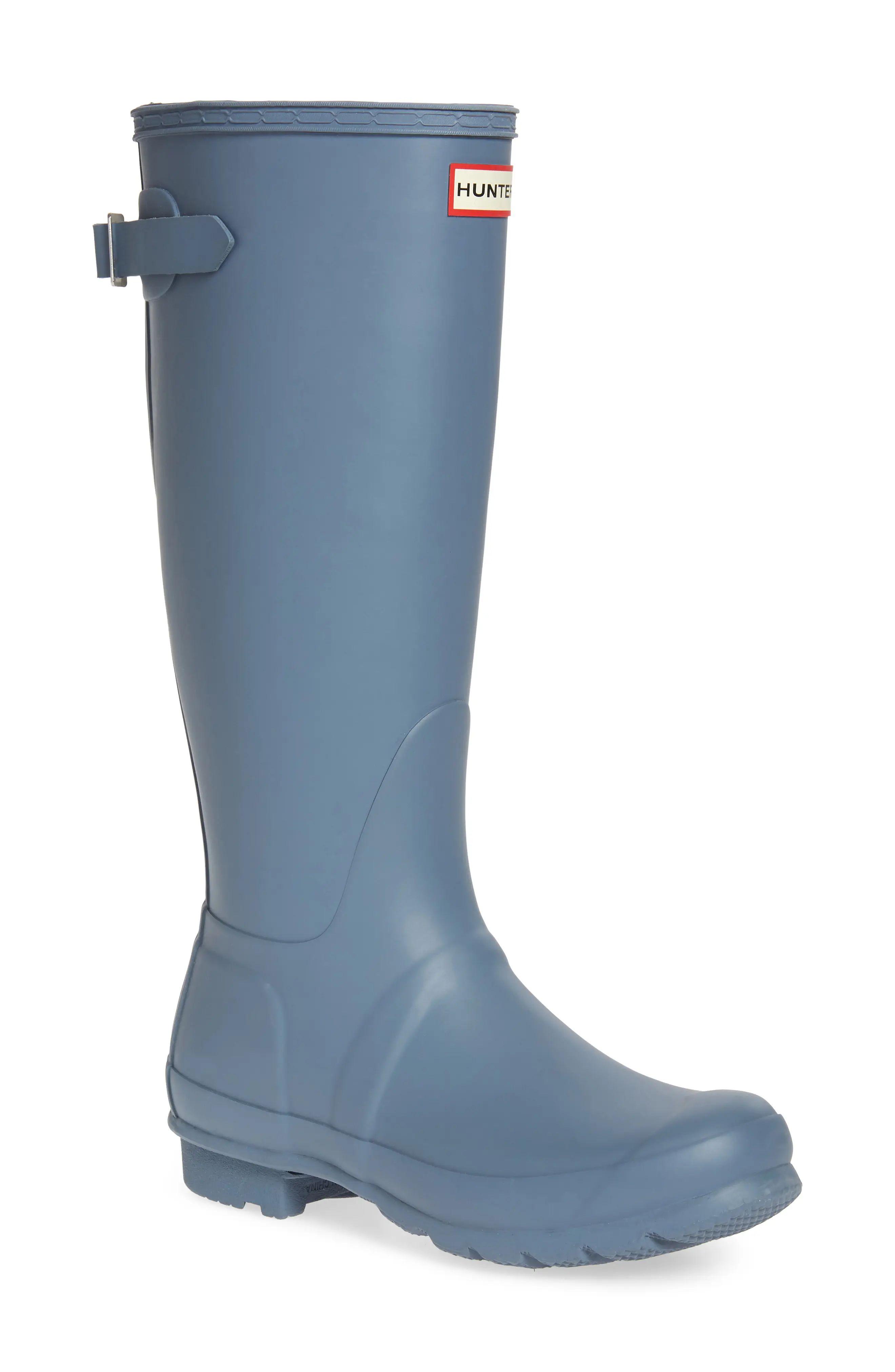 Hunter Original Tall Adjustable Back Waterproof Rain Boot (Women) | Nordstrom