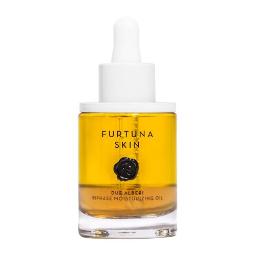 Furtuna Skin Biphase Moisturizing Oil - Hydrating, Plumping & Protecting Face, Neck, and Decollete Oil, Vegan & Cruelty-Free, Organic Olive Oil-Infused, 30ml | Amazon (US)