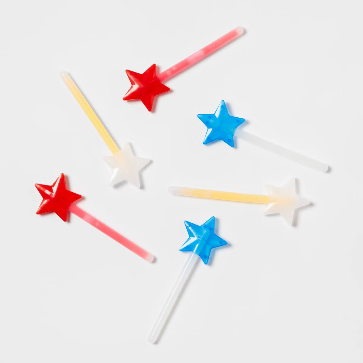 6ct Stars Mini Wands Glow Sticks - Sun Squad™ | Target