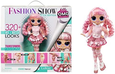 LOL Surprise OMG Fashion Show Style Edition Larose 10" Fashion Doll w/320+ Transforming & Reversi... | Amazon (US)