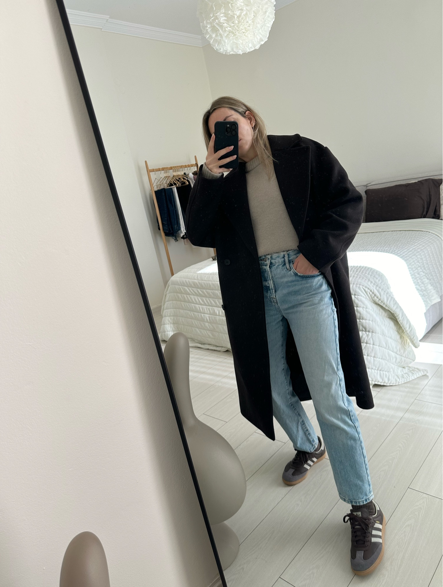 If you love brown color this season then you’ll love these!

The wool coat from COS is a brown dream with 70% wool.

It’s oversized and I wear a small.

And the Adidas Sambas in brown are fab!

Easy, cool sneaker to throw on.

They come small so size up!

#LTKStyleTip #LTKSeasonal #LTKWorkwear