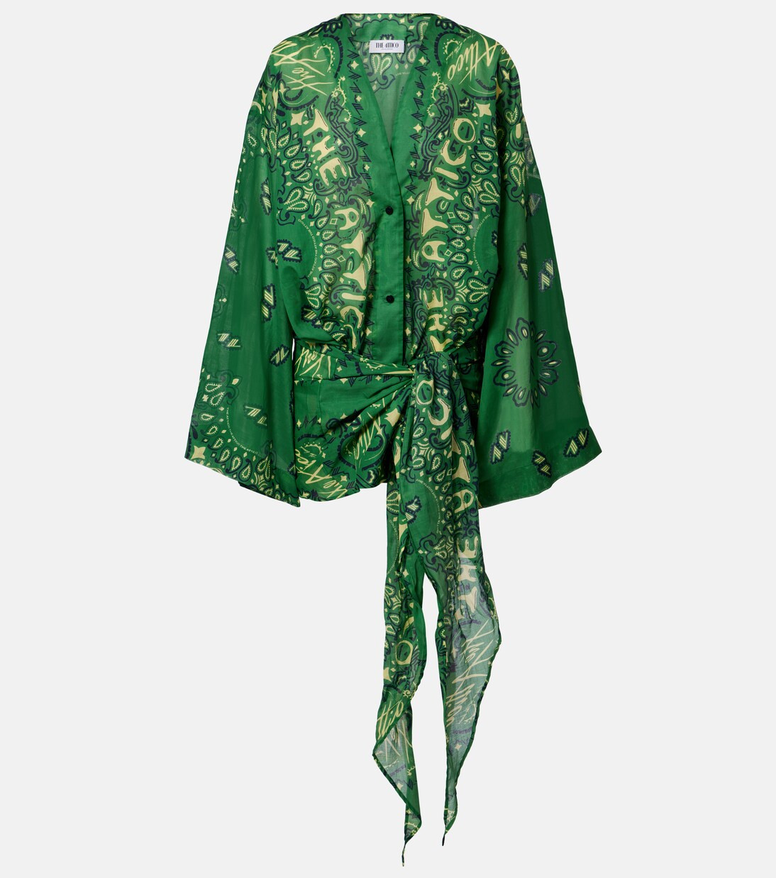 Minikleid Bandana aus Baumwollmusselin | Mytheresa (DACH)