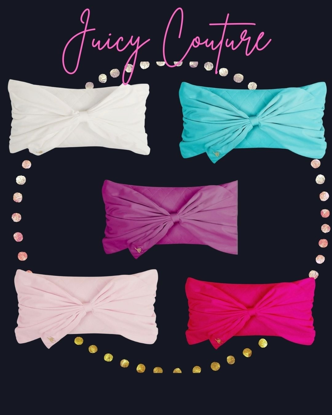 Juicy Couture Accent Bow Pillows 

#LTKHome #LTKU