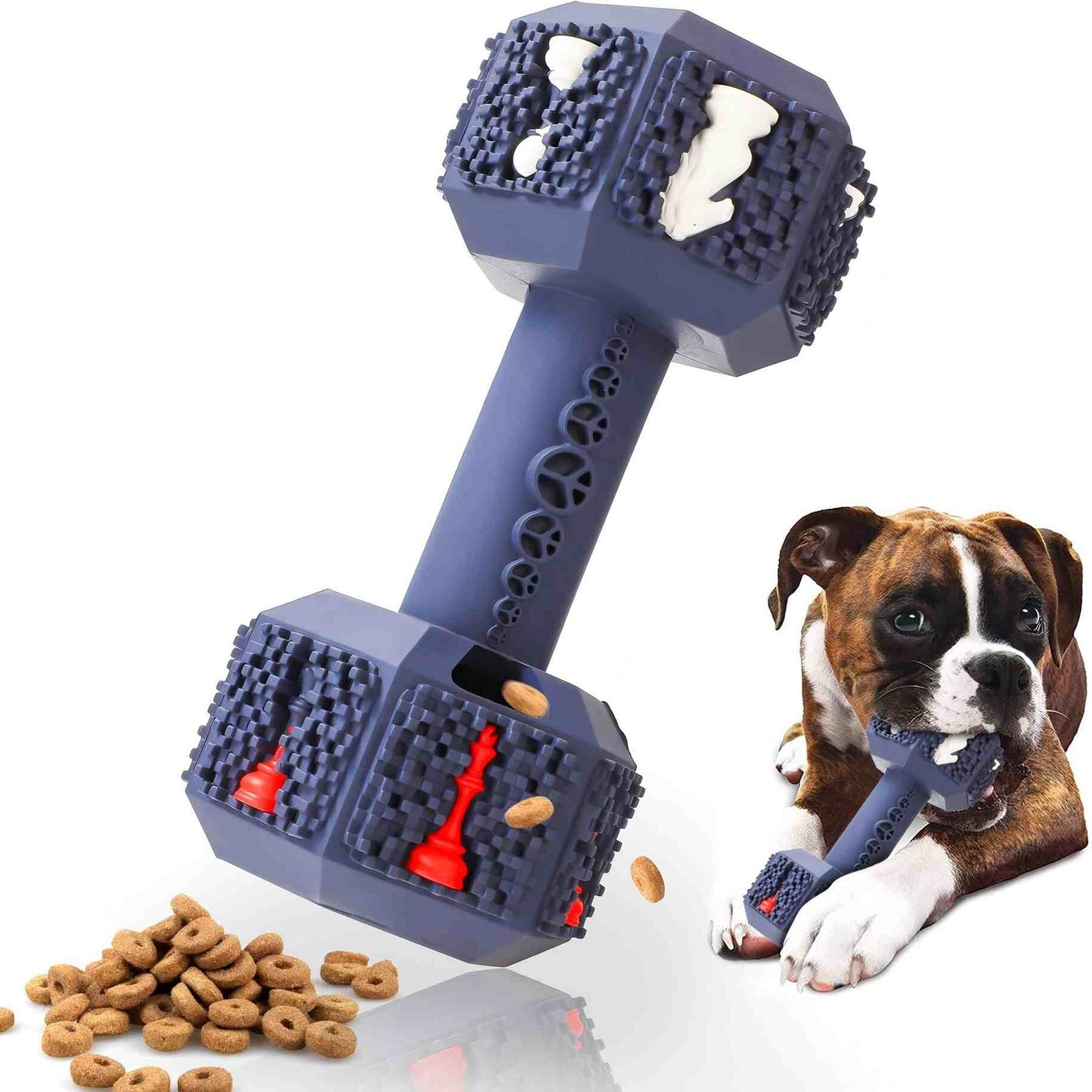 Petopia Biting Chew Dog Toy, Blue, Medium | Chewy