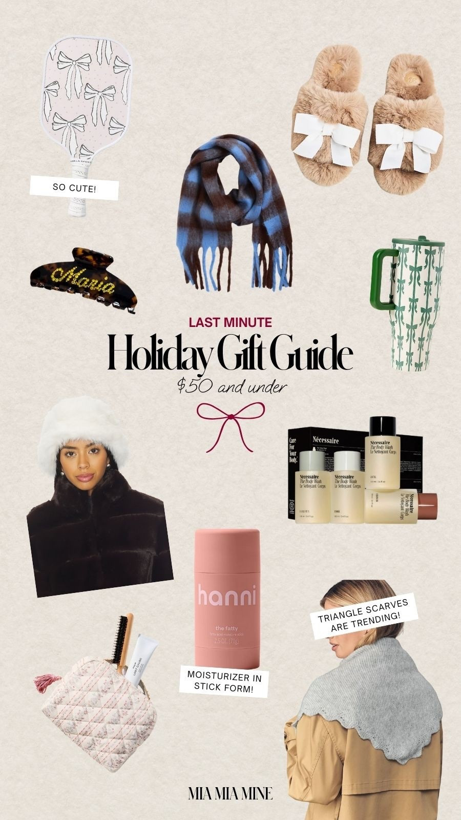 Last minute holiday gifts
Gift guide under $50
Gift guide for her 

#LTKFindsUnder50 #LTKGiftGuide #LTKFindsUnder100