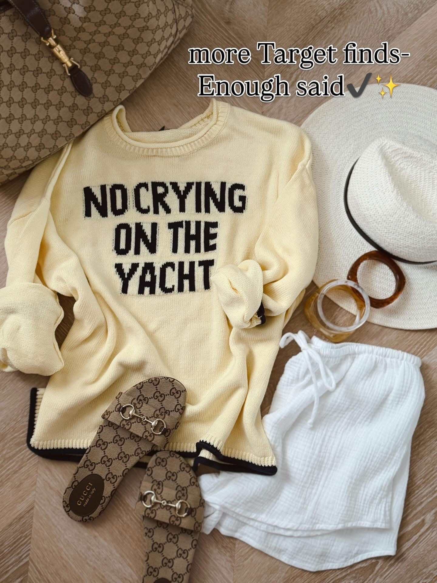 the target finds you didn’t know you needed! Love mixing high and low & there gauze shorts will be on repeat! 🤍🍋☀️

Spring fashion. Gucci. Slides. Gauze shorts. Spring outfits. Summer style. Boat day. 

#LTKgrwm #LTKootd