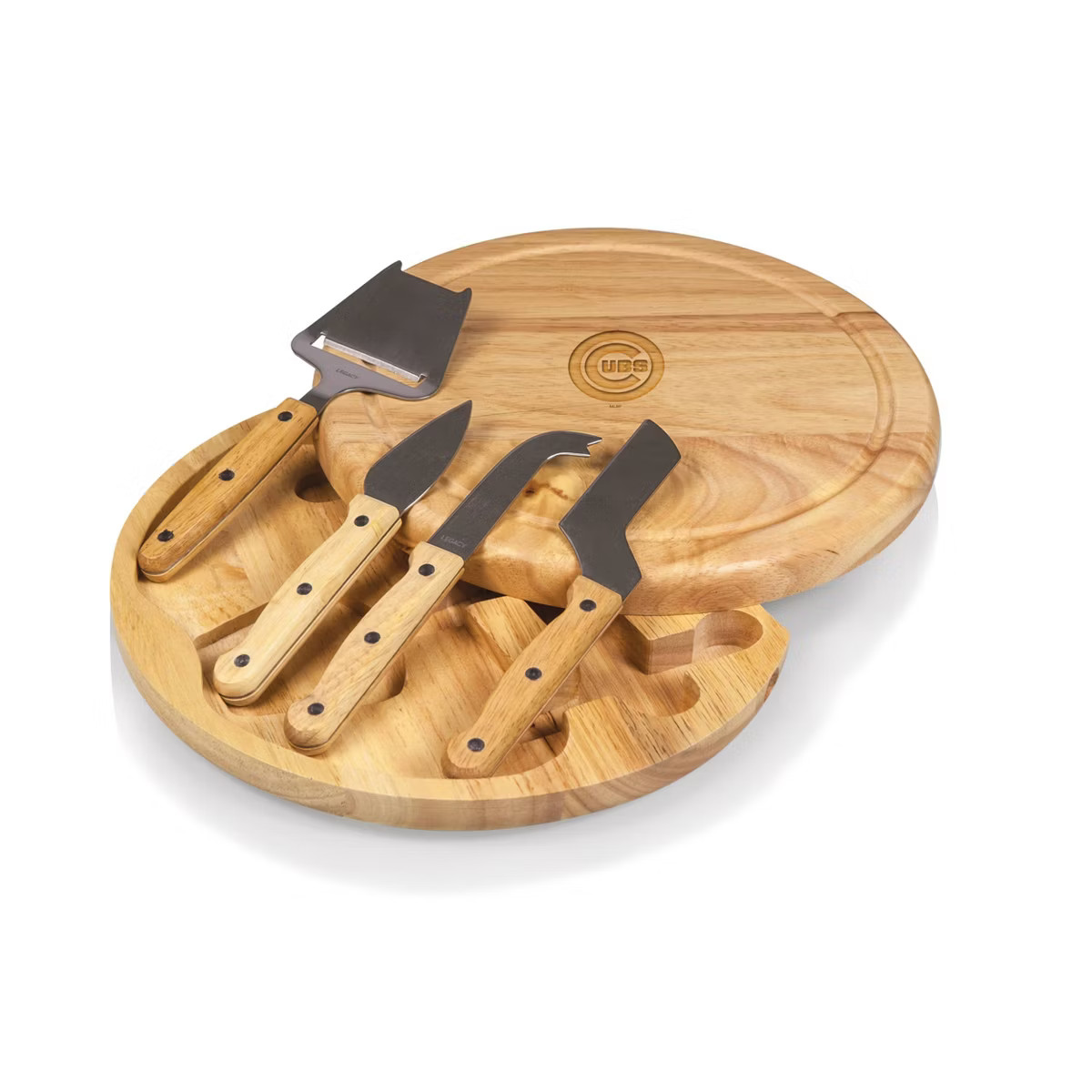 MLB Chicago Cubs Circo Cheese Parawood Cutting Board & Tools Set | Target