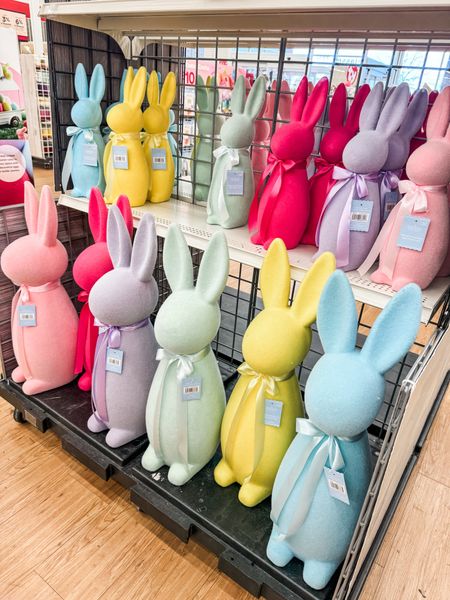 flocked bunnies are back! spring home decor is starting to hit the shelves. it looks like this trend is back for another year. 

#LTKhome #LTKSeasonal