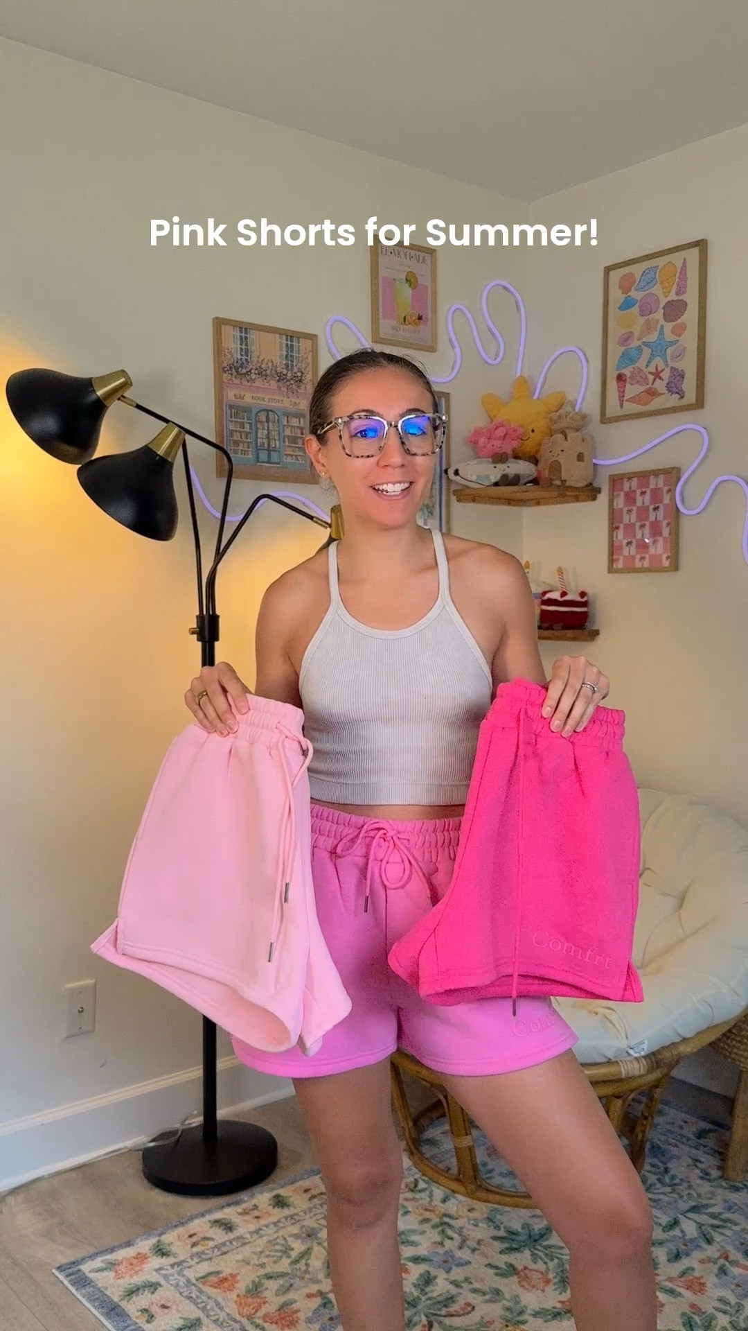 Comfrt just dropped and entire collection of pink shorts with pockets and they are perfect for summer! There are matching hoodies as well. 

#LTKSummerEdit