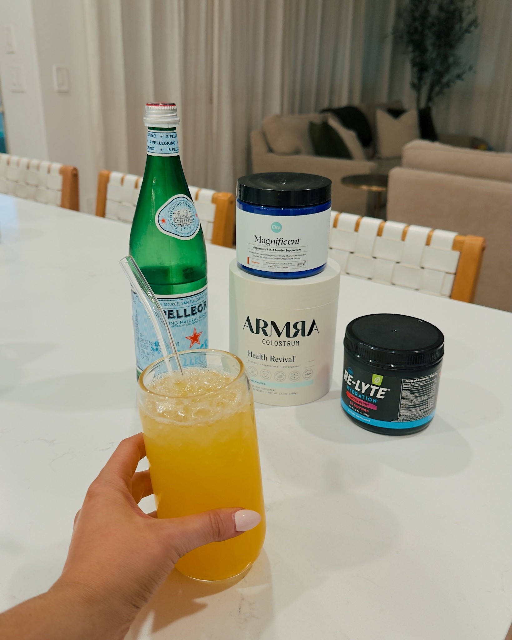 My magnesium mocktail I love 