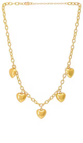 Hearts Necklace in Gold | Revolve Clothing (Global)