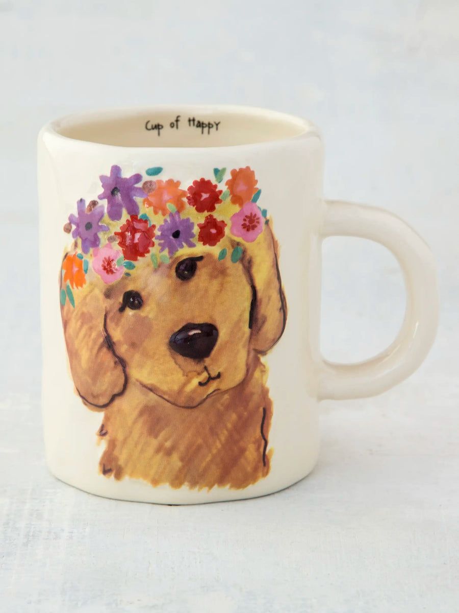 Embossed Cup of Happy - Dog | Natural Life