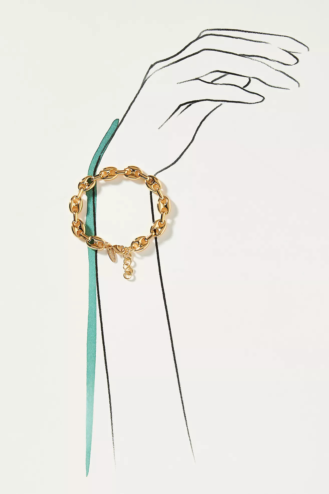 Bottlecap Link Bracelet | Anthropologie (US)
