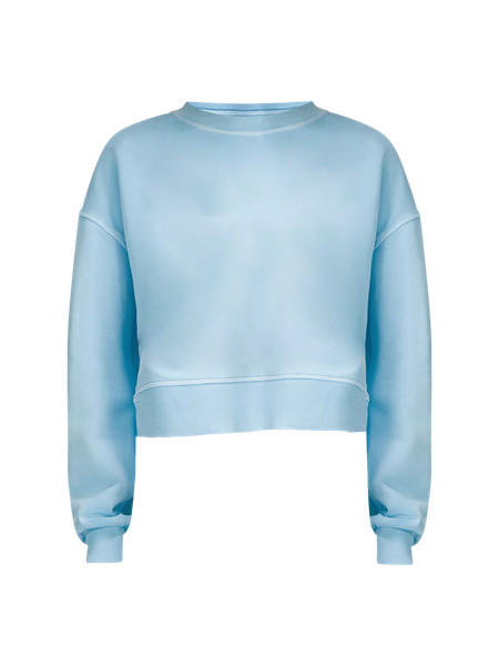 Perfectly Oversized Cropped Crew *Dye | Women's Hoodies & Sweatshirts | lululemon | Lululemon (US)