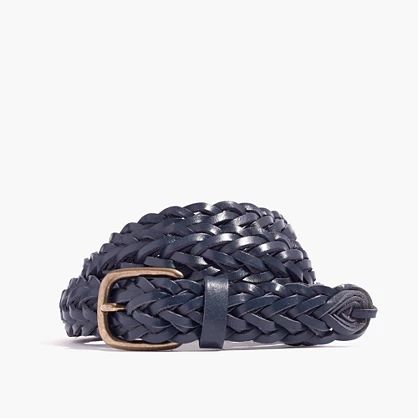 Leather Multi-Strand Braided Belt | Madewell