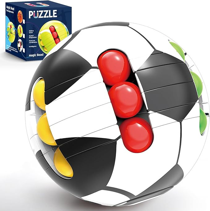 Puzzle Sport Ball Toys - 3D Brain Teasers and Puzzle Games for Kids and Adults, Travel Games for ... | Amazon (US)