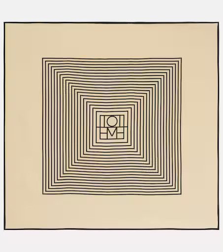 Monogram silk twill scarf | Mytheresa (UK)