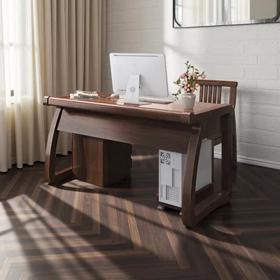 Solid wood design desk | Wayfair North America