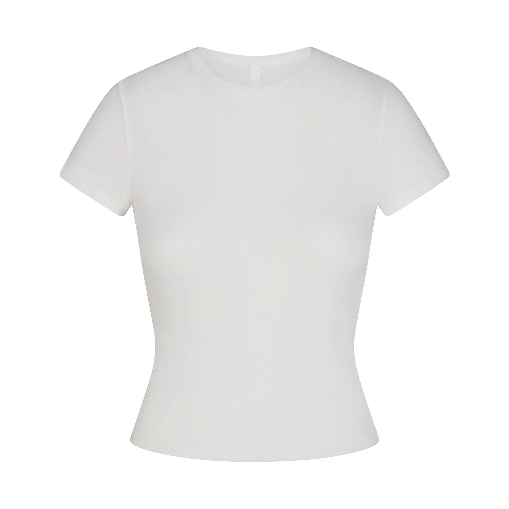 SKIMS T-Shirt | White | 4XL | Sheer Rib | SKIMS (US)