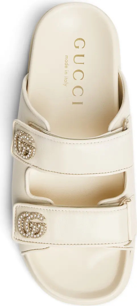 Pavé GG Logo Slide Sandal (Women) | Nordstrom