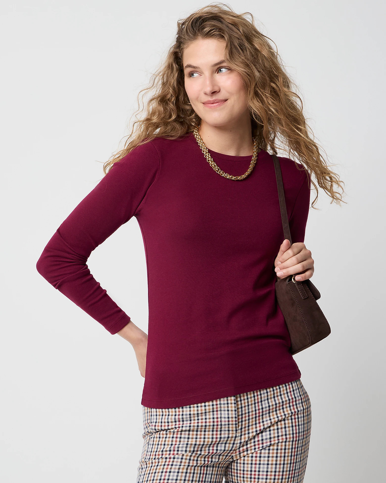 Long-sleeve everyday tee | J.Crew Factory