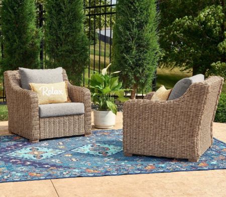 Beautiful and such a good price for 2 of these outdoor chairs!!

Outdoors
Outdoor decor
Outdoor furniture 
Walmart home
Walmart 
Walmart finds
Deck furniture 
Front porch 
Home
Home decor
Pool 
Swimsuit
Spring break
Spring 
Summer 
Summer decor
Summer furniture 

#LTKhome #LTKfamily #LTKSeasonal