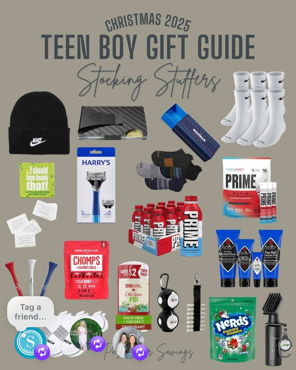 Teen Boy Stocking Stuffer and Gift Guide