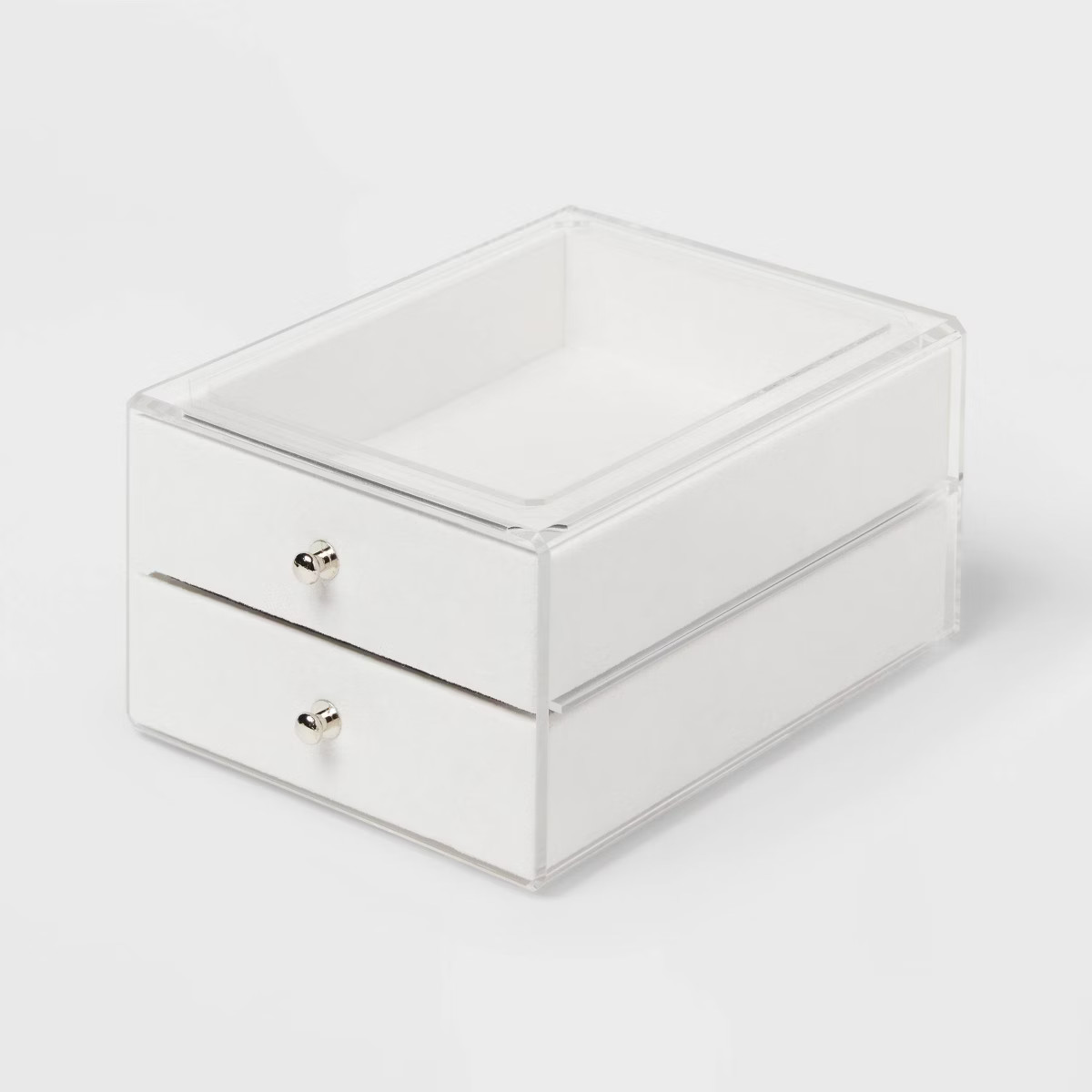Acrylic Accessory Organizer with Fabric Drawers - Brightroom™ | Target
